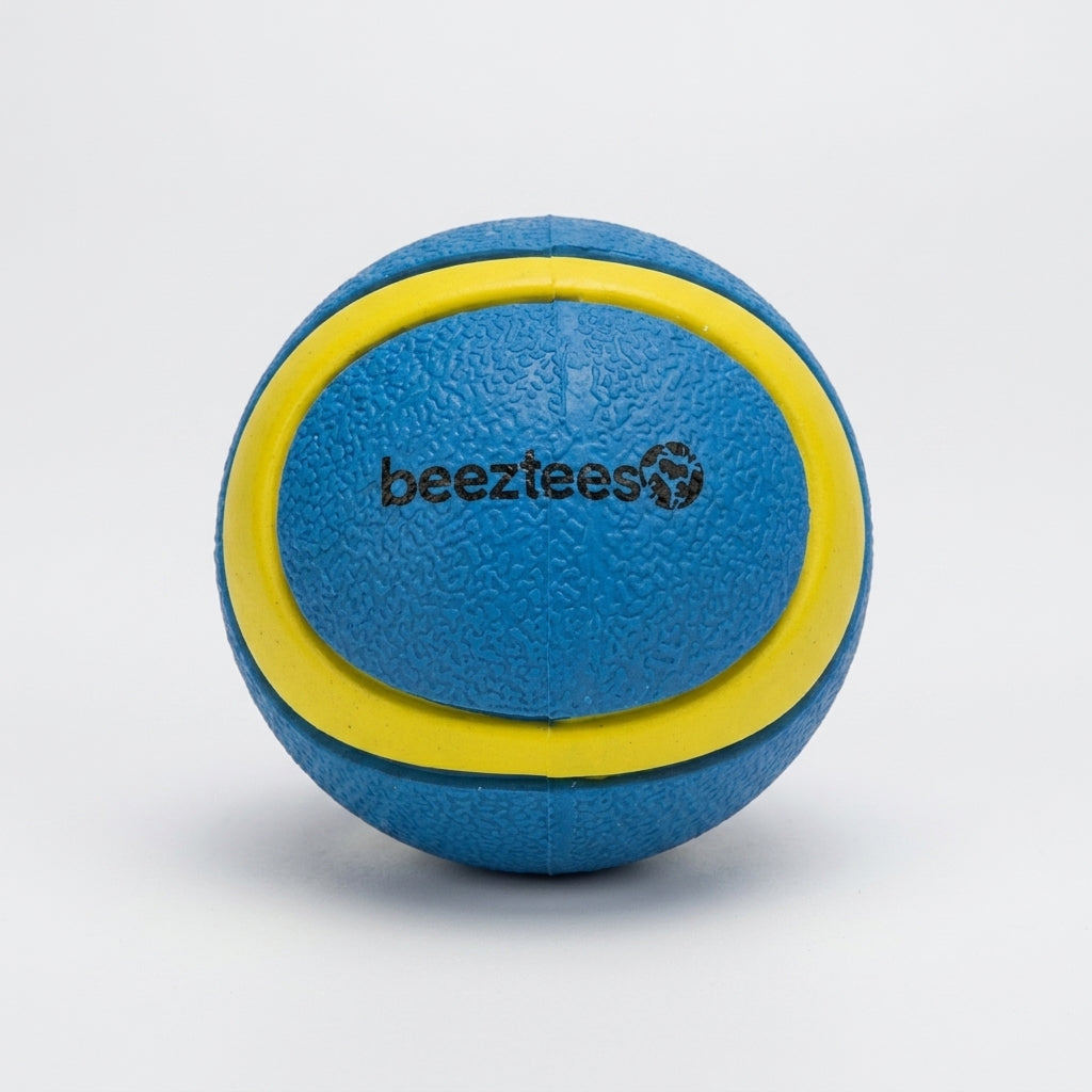 Fetch bal magnifiek geel blauw 1st