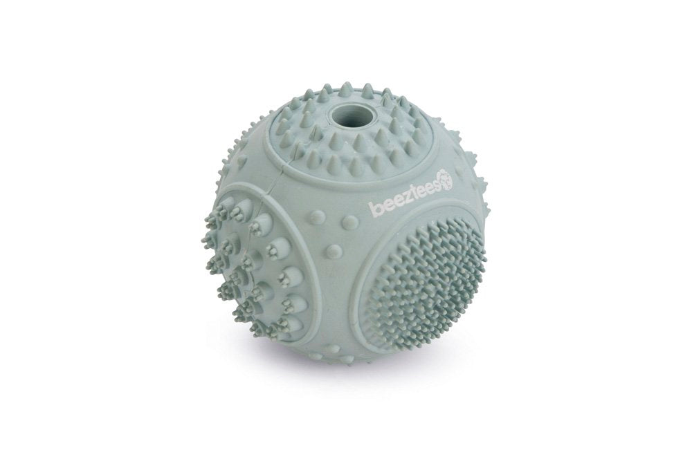 Puppybal rubber dental blauw 5cm