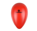Plastic ei ovaal rood