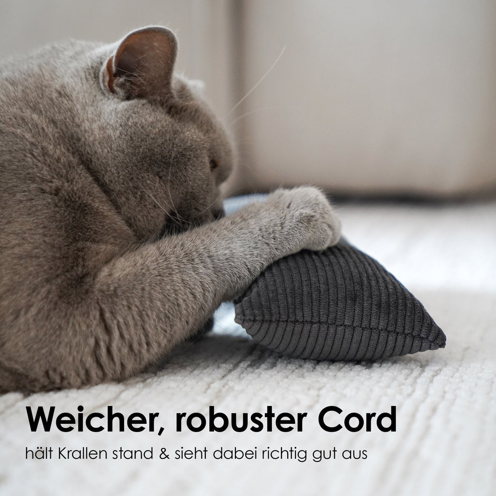 KICK BUNNY Katzenkissen mit Catnip